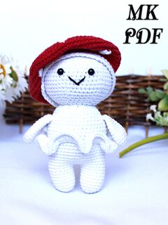 Мастер-класс гриб Мухомор крючком