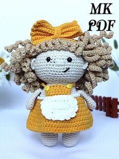 Мастер-класс Кукла Мила крючком