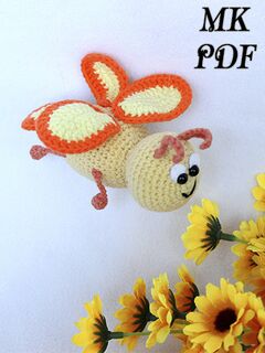 Мастер-класс Бабочка крючком