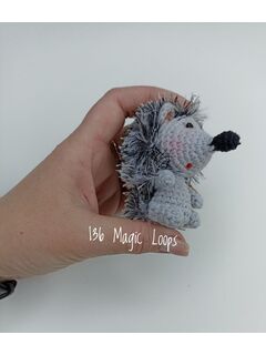 Схема вязания Ёжик, брелок крючком, ёжик крючком, мк ёжик, изображение 3