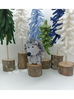 Схема вязания Ёжик, брелок крючком, ёжик крючком, мк ёжик, изображение 4