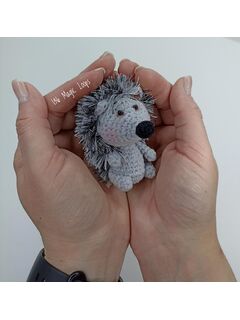 Схема вязания Ёжик, брелок крючком, ёжик крючком, мк ёжик, изображение 5