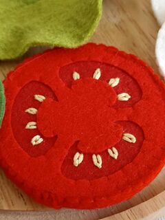 Бутерброд из фетра Развивающая игрушка, изображение 5