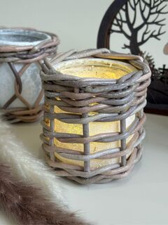 Подсвечник плетеный, изображение 3