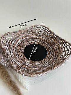 Блюдо плетеное для фруктов, изображение 2