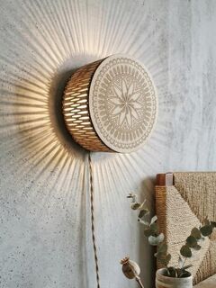 Ночник Мандала с лучиками