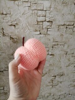 Схема вязания, вязаные фрукты, вязаная еда, фрукты крючком, изображение 6