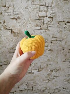 Схема вязания, вязаные овощи, вязаная еда, овощи крючком, изображение 6