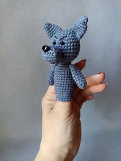 Схема вязания Пальчиковый театр Колобок, Мастер-класс, изображение 4