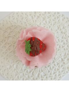 Набор 3 пирожных из фетра для детской кухни, изображение 5