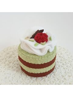 Набор 3 пирожных из фетра для детской кухни, изображение 4