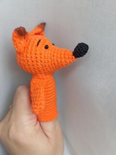 Схема вязания Пальчиковый театр Колобок, Мастер-класс, изображение 5