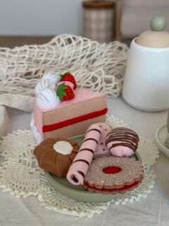 Набор сладостей из фетра Земляничный, изображение 3