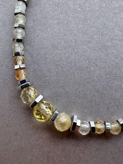 Чокер из цитрина, изображение 2