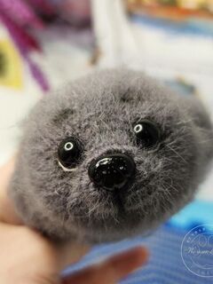 Мастер класс по вязанию игрушки крючком "Нерпа", изображение 5