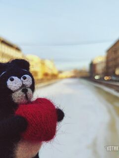 Мастер класс по вязанию игрушки крючком «Котёнок Уголёк», изображение 4