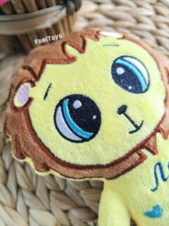 Мягкая игрушка Львенок с метрикой 24 см, подарок новорожденному, ручная работа FomiToys, Вариации товаров: 4, изображение 3