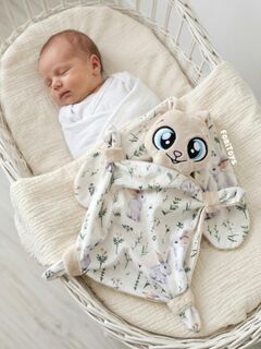 Игрушка для сна зайка для новорожденных 36 см, гипоаллергенная бежевая, подарок, Вариации товаров: 3