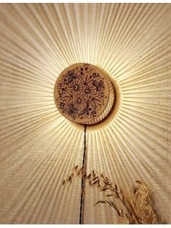 Ночник Хохлома с лучиками