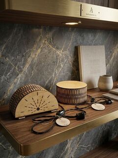 Ночник с лучиками тенями , настольный, изображение 4