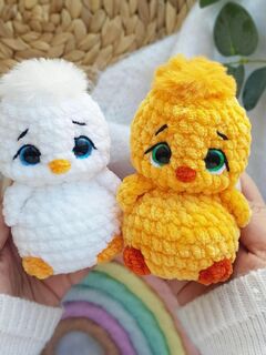 Мастер-класс «Цыпа» из серии МК Крошки-Горошки, вязание крючком автор Chirka_toys, изображение 3