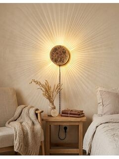 Ночник Хохлома с лучиками, изображение 2