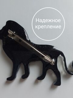 Брошь "Лев", изображение 2