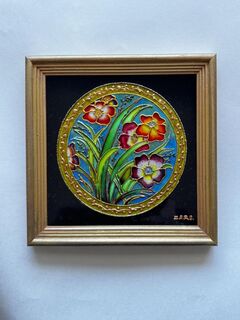 Картина на стекле 18*18 см., изображение 3