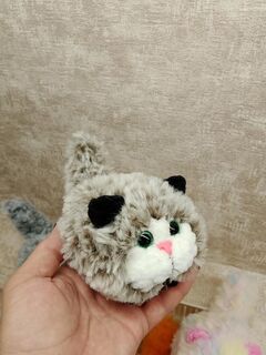 Кот пушистик вязаный, изображение 6