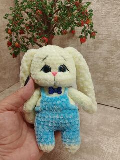 Зайчик вязаный, изображение 3