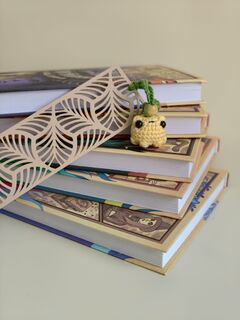 Закладка для книги 3д с подвеской лягушка, изображение 4