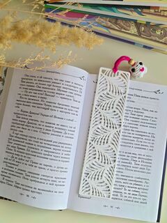 Закладка для книги 3д с подвеской лягушка, изображение 4