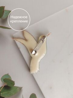 Брошь "Колибри", изображение 2