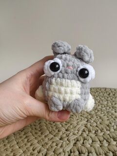 мягкая игрушка зайчик ручной работы / брелок зайчик, изображение 3