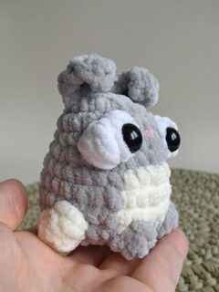 мягкая игрушка зайчик ручной работы / брелок зайчик, изображение 4