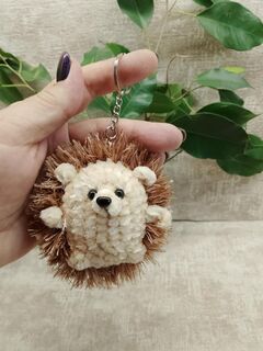 Брелок вязаный ёжик, изображение 5