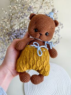 мягкая игрушка мишка ручной работы