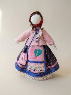 Кукла Успешница - Липчанка ручная работа натуральные материалы