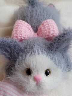 МК спицами Мопся Брунечка+бонус котик. Автор Ирина Кочетова, изображение 6