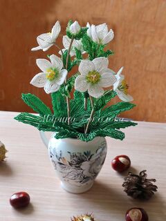 Морозники из бисера