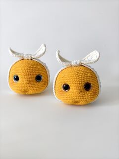 Мягкая игрушка колобок вязаный, изображение 4