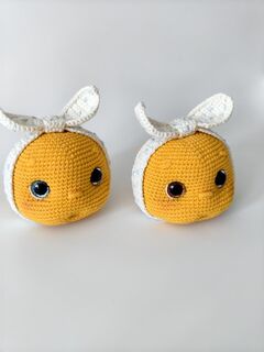 Мягкая игрушка колобок вязаный, изображение 6