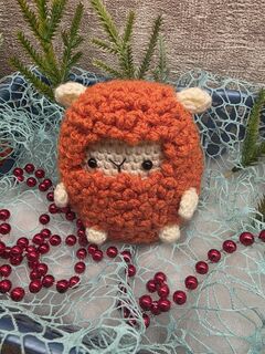 Овечка вязаная игрушка
