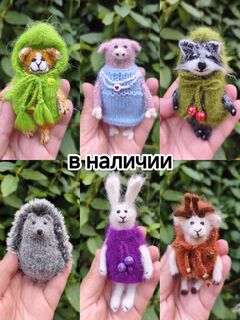 Игрушки вязаные Брелоки Сувениры, изображение 4