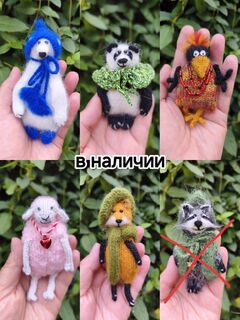 Игрушки вязаные Брелоки Сувениры, изображение 5