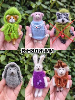 Игрушки вязаные Брелоки Сувениры, изображение 4