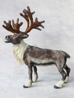 Северный олень ватная игрушка