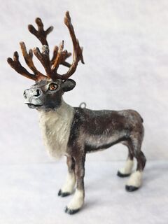 Северный олень ватная игрушка, изображение 3
