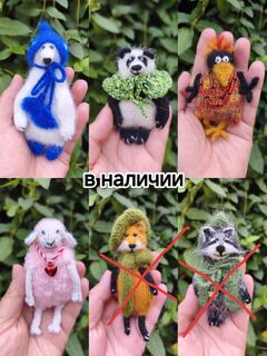 Игрушки вязаные Брелоки Сувениры, изображение 4