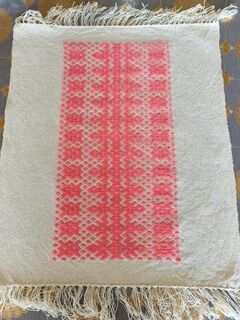 Салфетка домотканая с браным узором, изображение 3